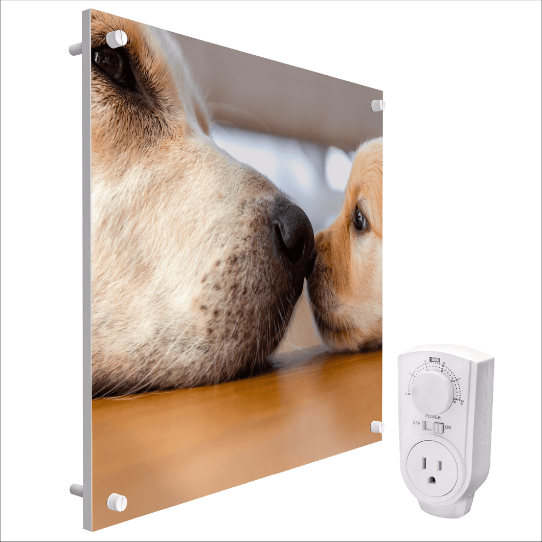 Wall Mounted Space Heater Panel 400W - UV Printed Model.