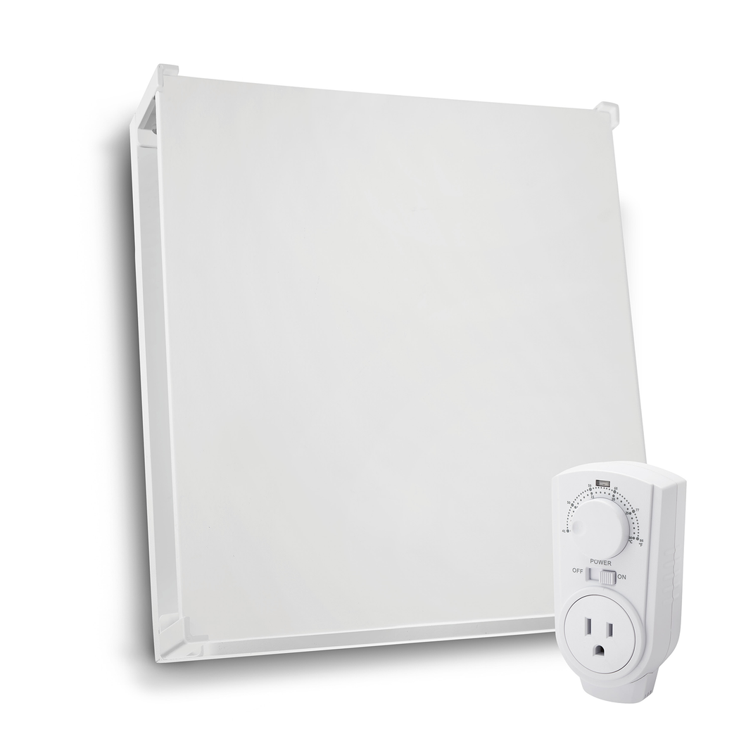 400W Wall Heater - With Thermostat and Heat Guard Cover.